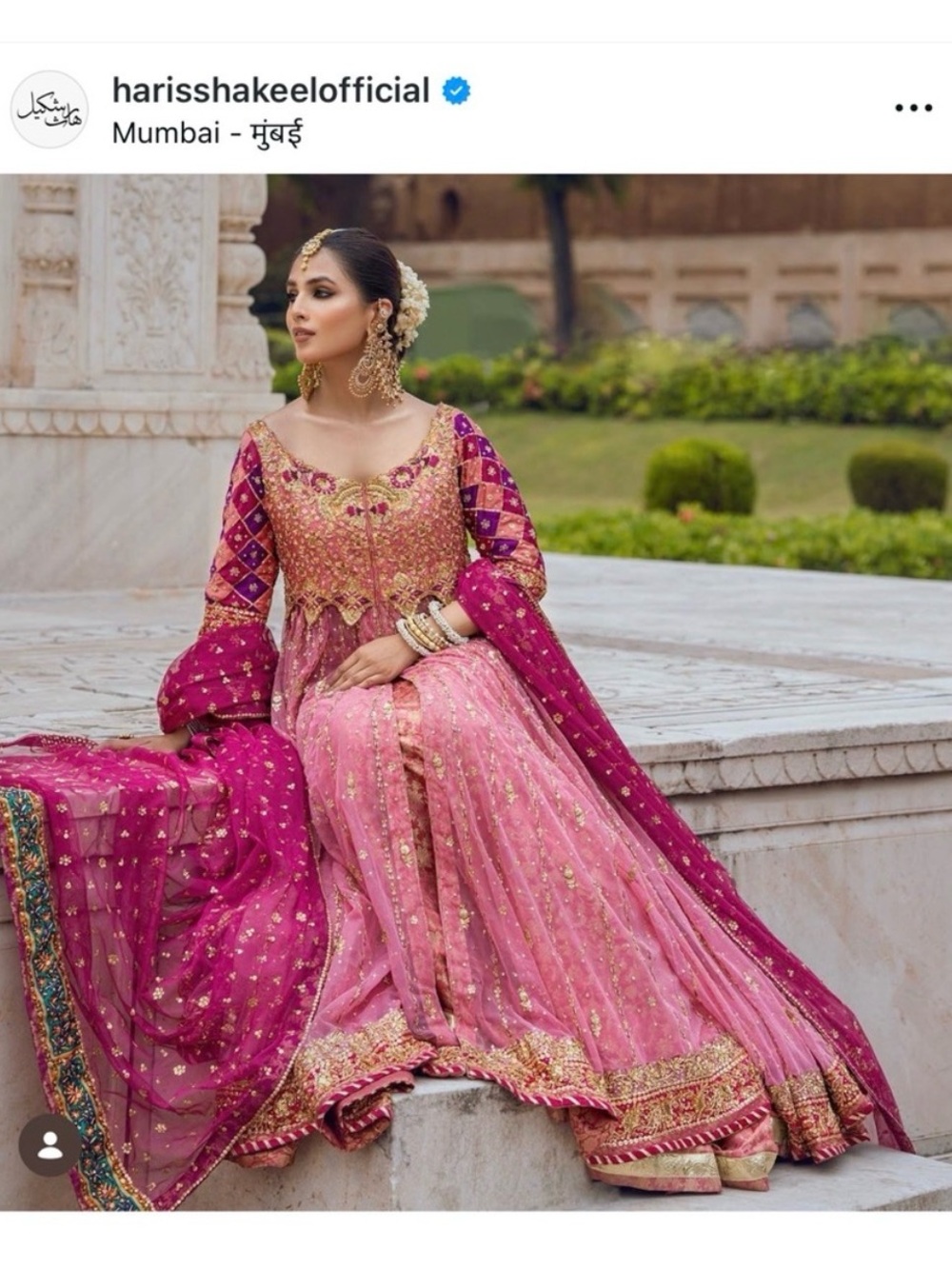 Haris Shakeel Pakistani bridal wedding Maxi Dress